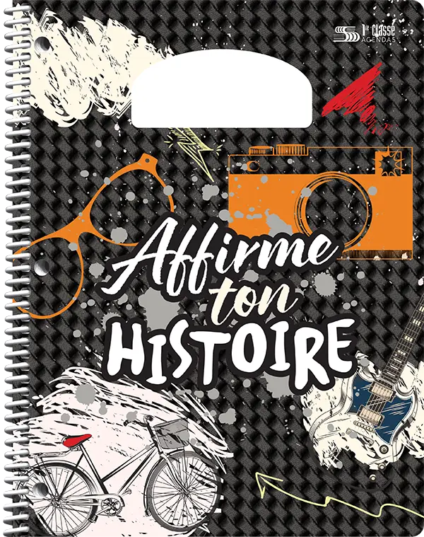 Choix de couvertures d’agendas scolaires PiQ Plein potentiel Standard – Affirme ton histoire