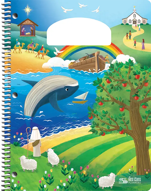 Choix de couvertures d’agendas scolaires PiQ Plein potentiel Standard – Récits bibliques