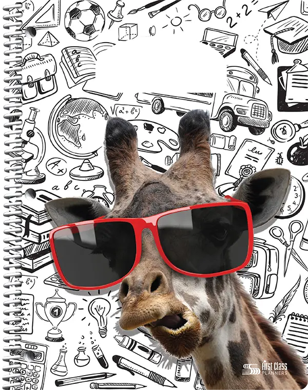Choix de couvertures d’agendas scolaires PiQ Plein potentiel Standard – L’école c’est génial !